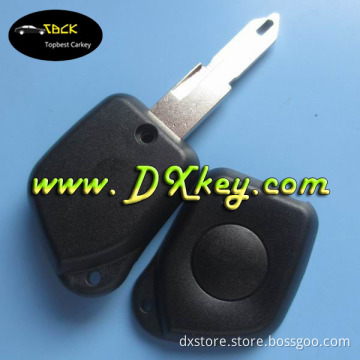 Hot selling cover key peugeot 206 transponder key blank